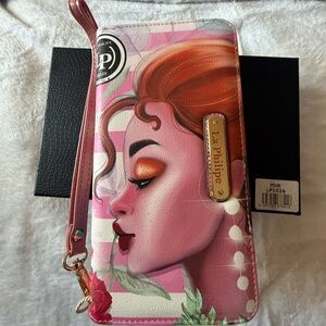 New La Philipe Wallet Pink Artistic Women's Bag